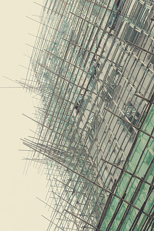Bamboo scaffold